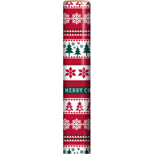 Picture of 7M CHRISTMAS TREE AND SNOWFLAKE WRAPPING ROLL